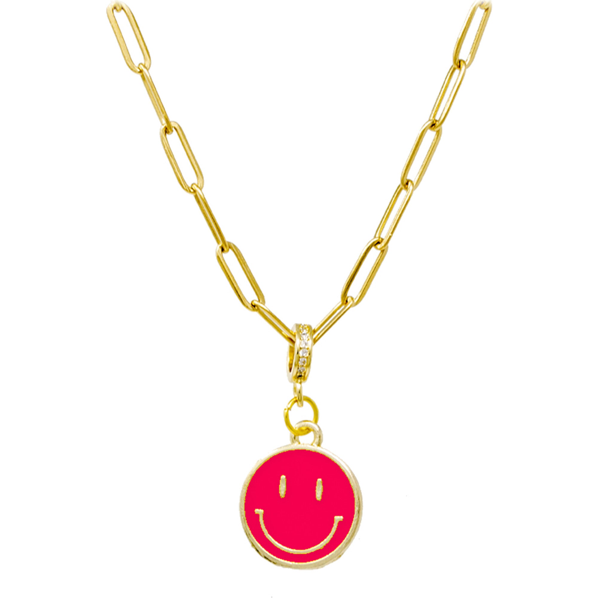 Happy Face Necklace