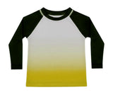 Baby Swim Rash Guard - Yellow Ombre
