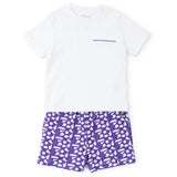 Walker Boys' Short Set - Pep Rally Purple