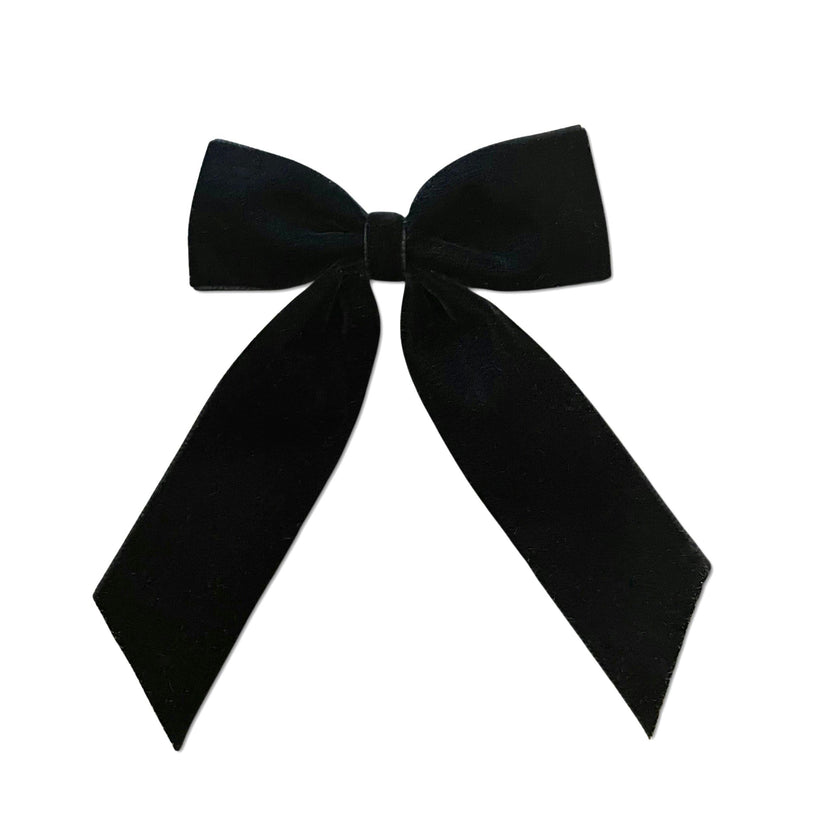 Big Velvet Bow, Black