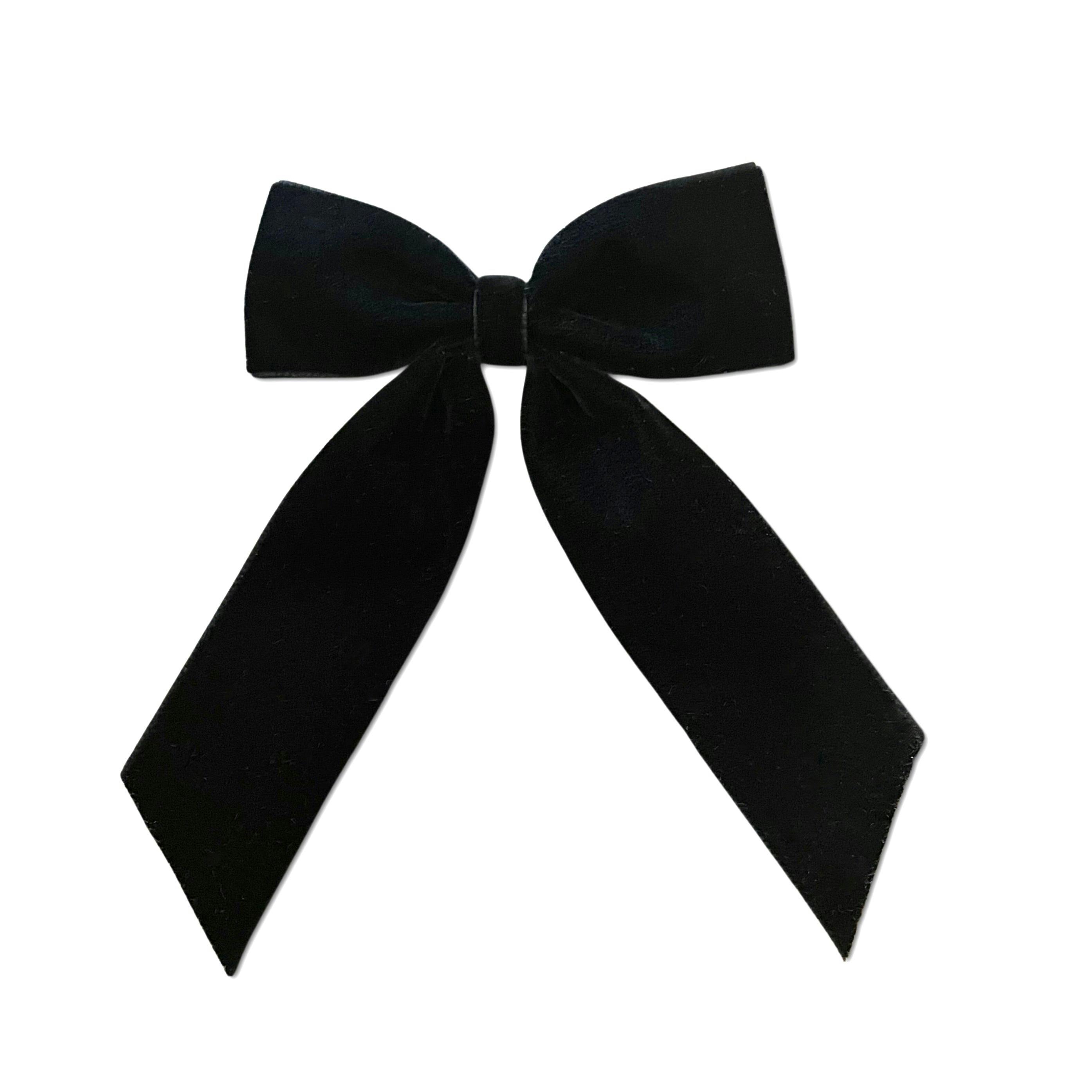 Big Velvet Bow, Black