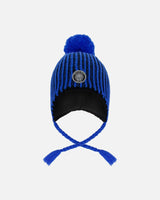 Winter Peruvian Knit Hat with Pompom and Lining