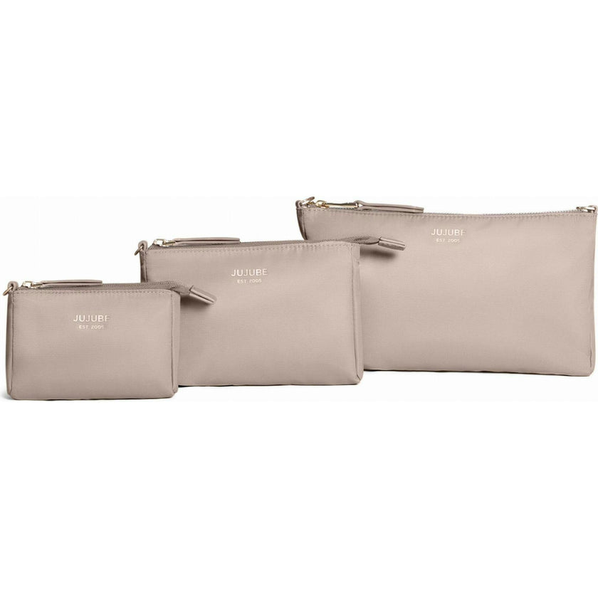 Diaper Bag-Fit 3-Piece Pouch Set
