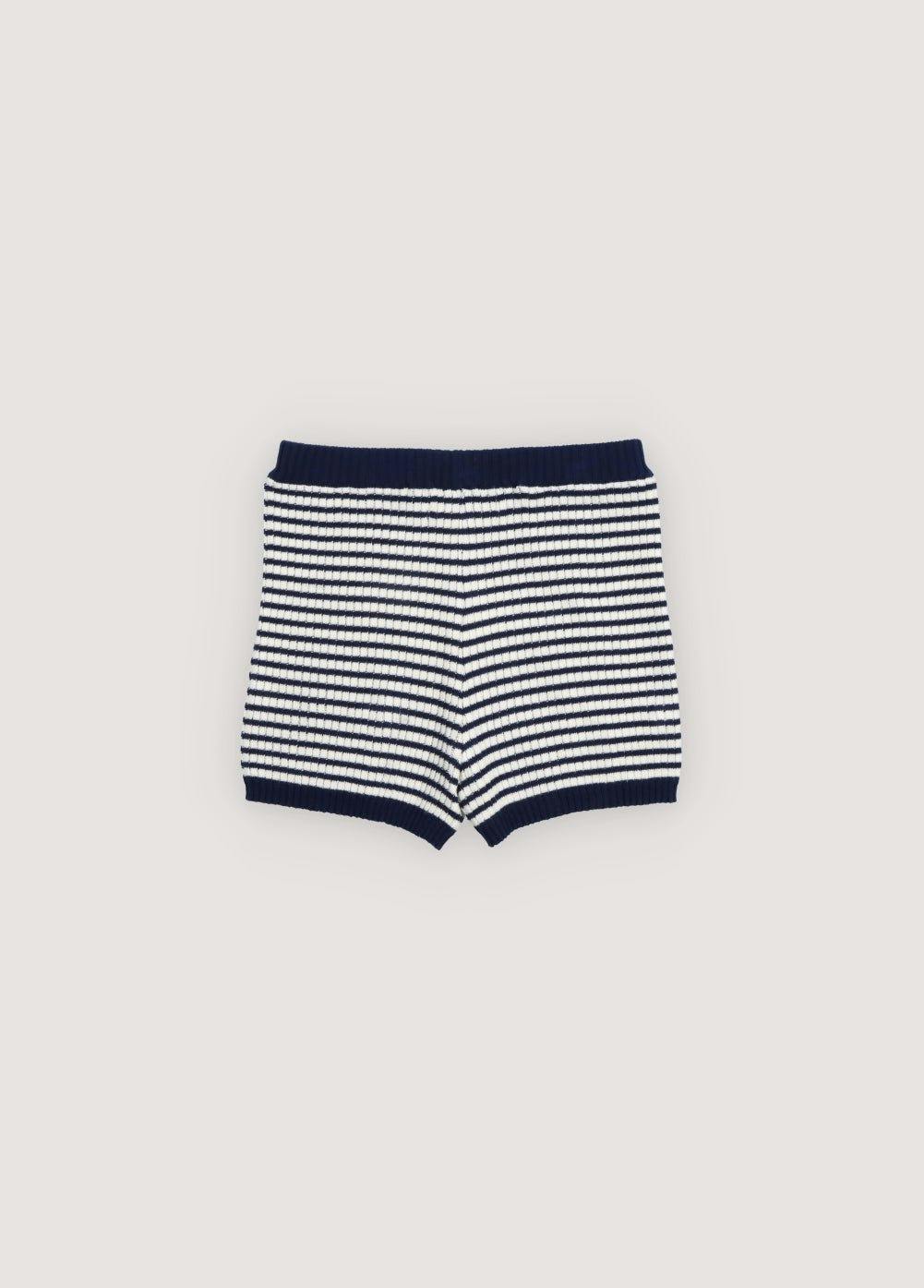 Azalea Short Summer Midnight Mini Knit Stripes