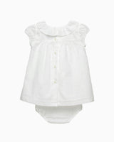Baby My First Smocked Dress in Cherries