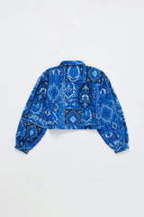 CARPET MICROCORDUROY SHIRT BLUE