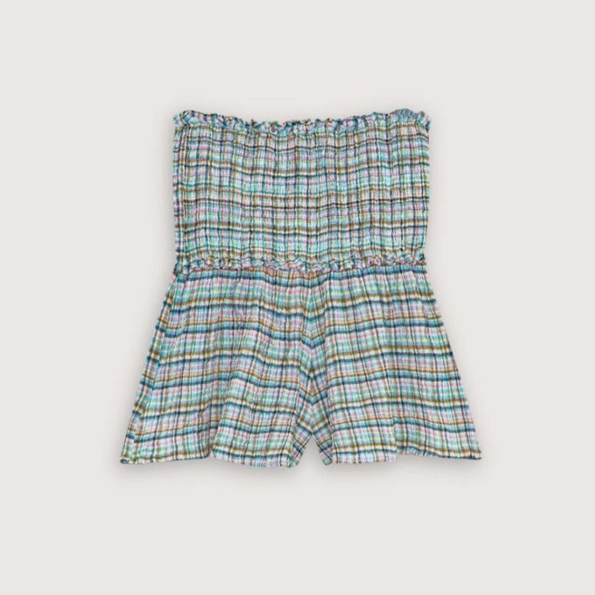 Zinnia Woman Short Zinnia Check