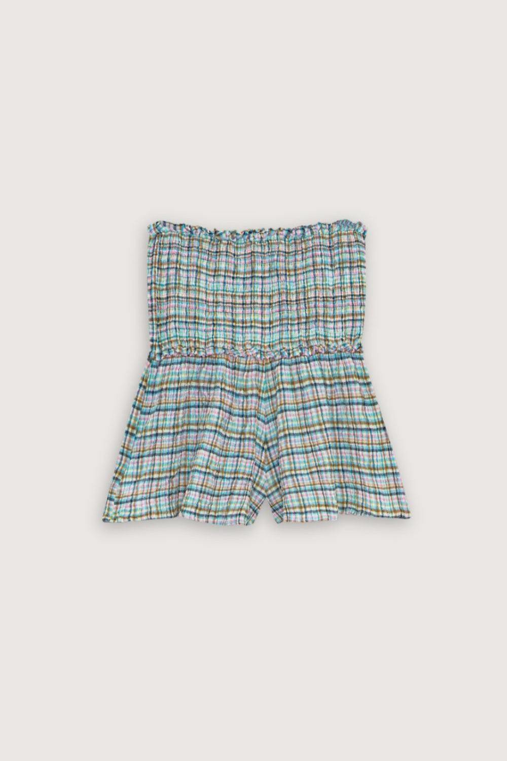 Zinnia Woman Short Zinnia Check