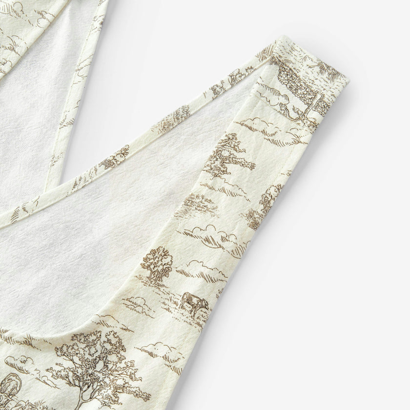 Country Toile Adult Apron