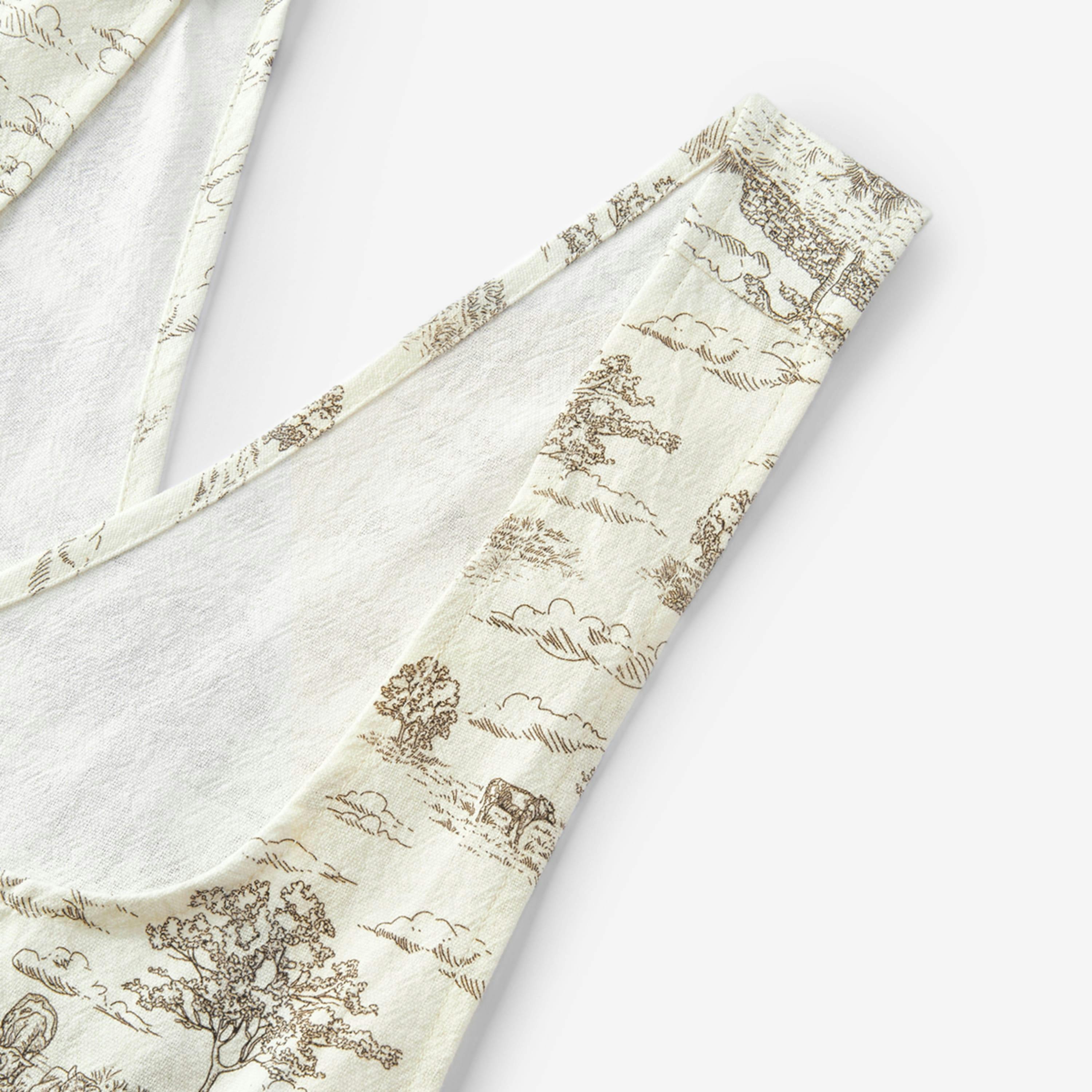 Country Toile Adult Apron