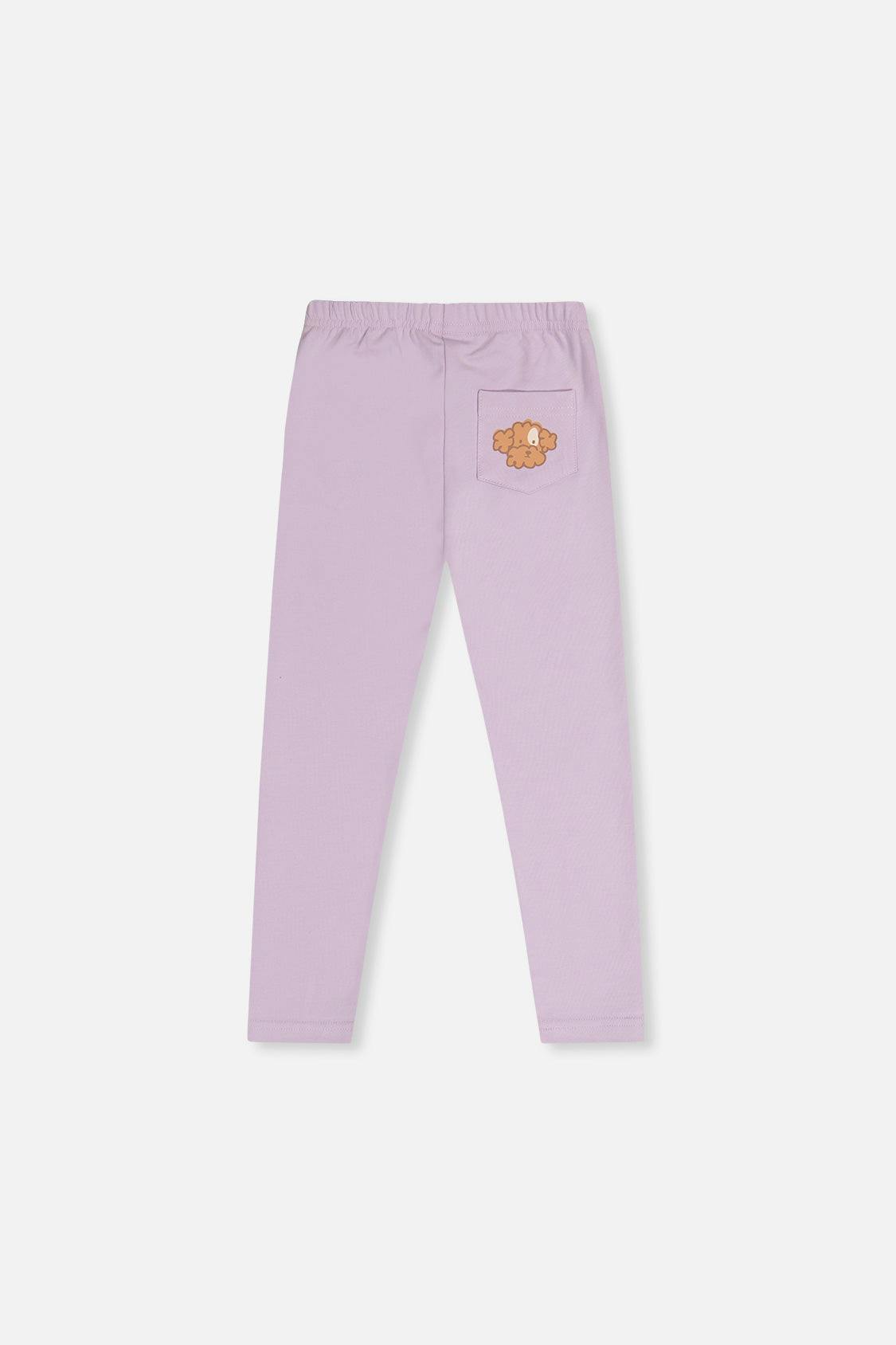 Organic Cotton Leggings Lavender