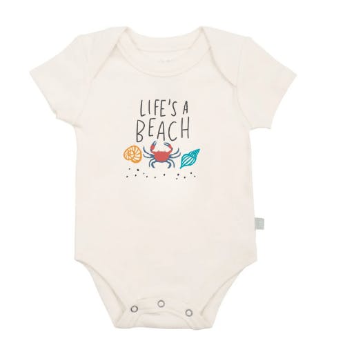 graphic bodysuit | life's a beach