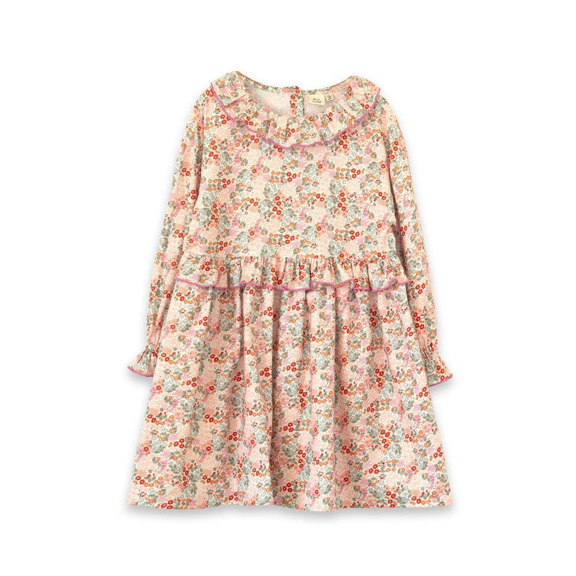 Chloe Ruffle Collar Dress | Pixie Blooms