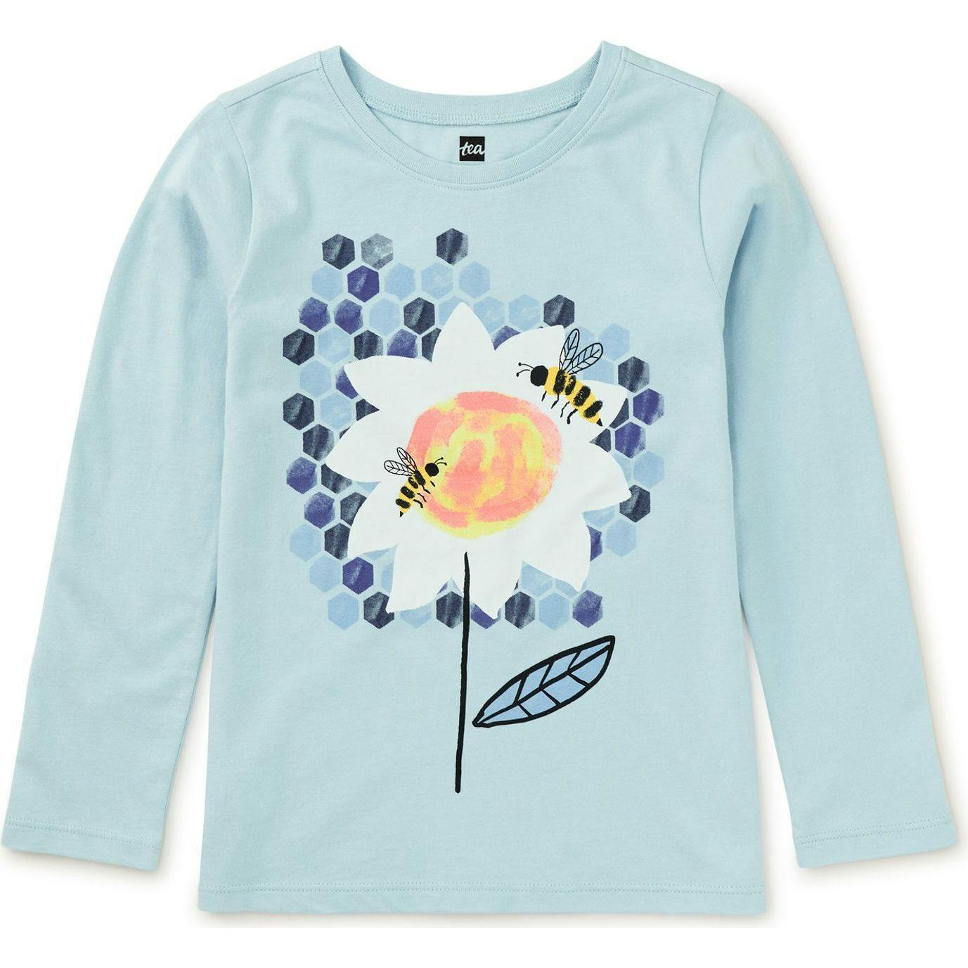 Pollinator Graphic Tee, Blue