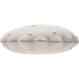 Round Knitted Biscuit Cushion