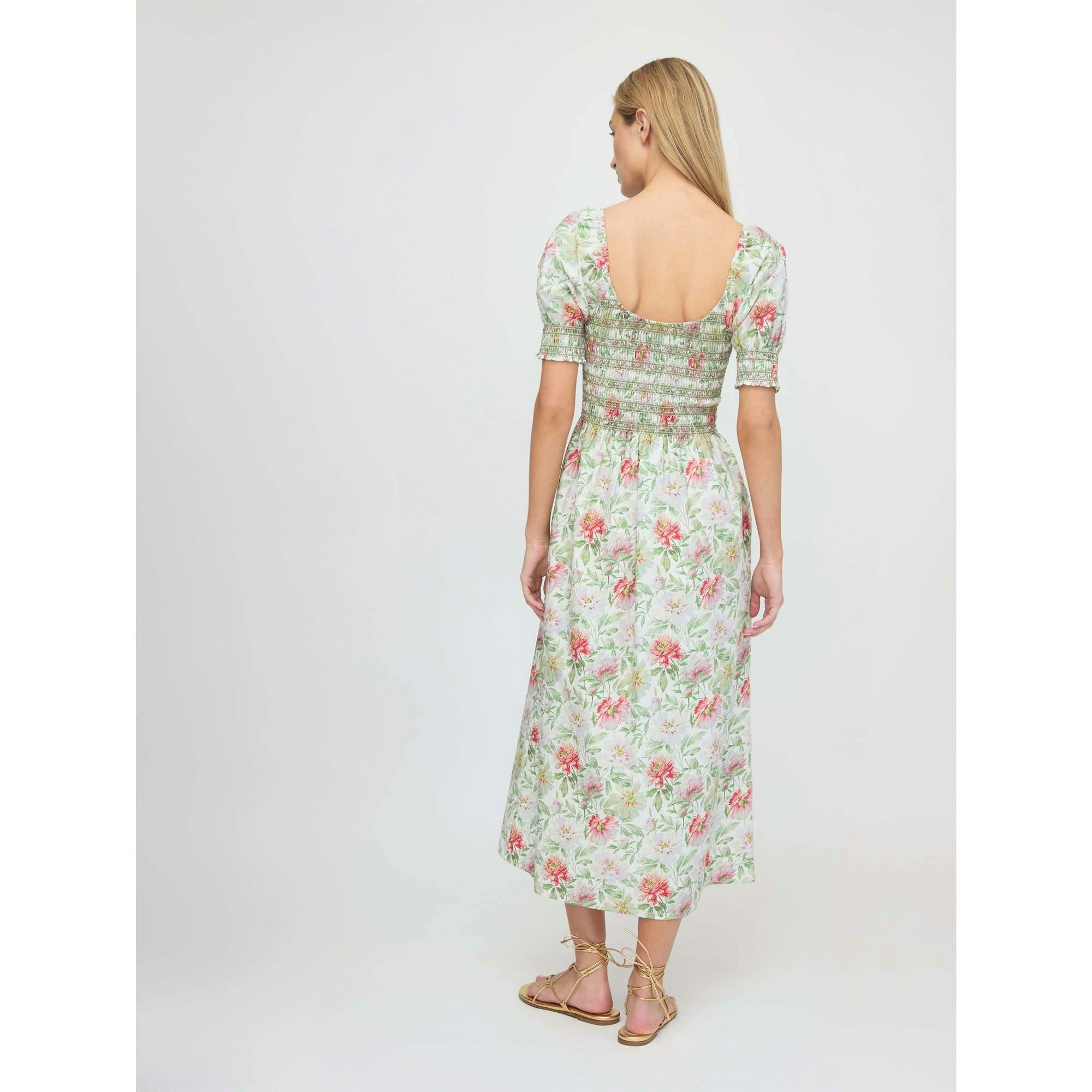 The Madeline Nap Dress - Peony Chintz