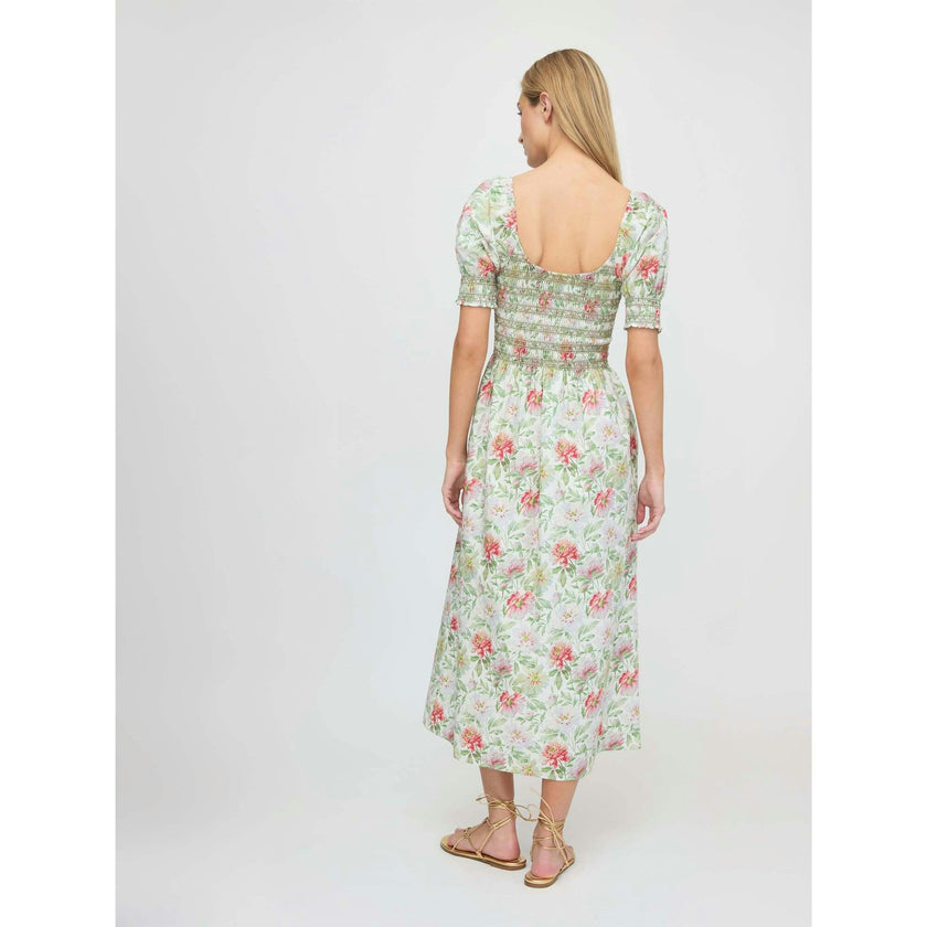 The Madeline Nap Dress - Peony Chintz
