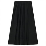 Cotton A-Line Skirt