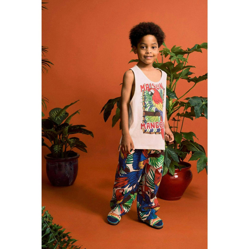 LOROS TANK TOP CLOUDY WHITE