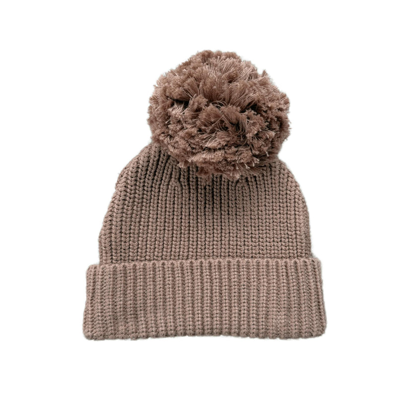 Baby & Kid's Knit Pom Hat