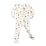 Halloween Treats Bamboo Convertible Footie