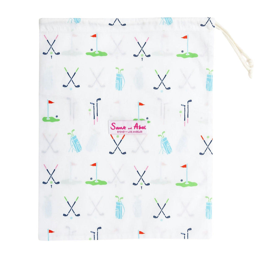Women's Golf Long PJ Set - Organic Cotton Poplin