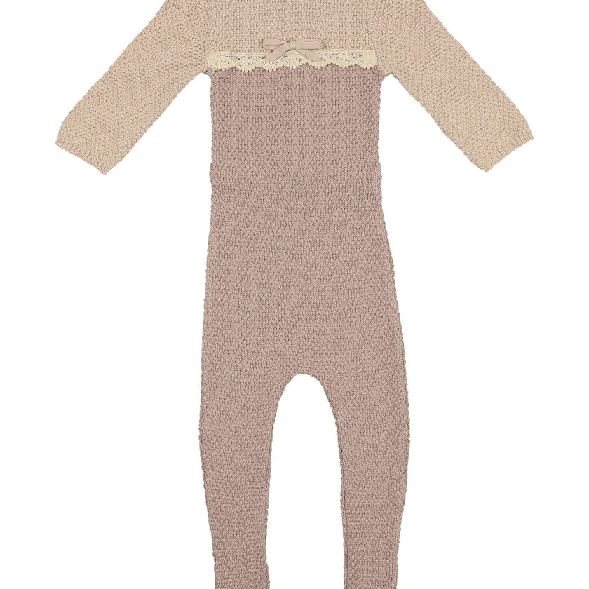 Cutie Color-Block Long Sleeve Footie