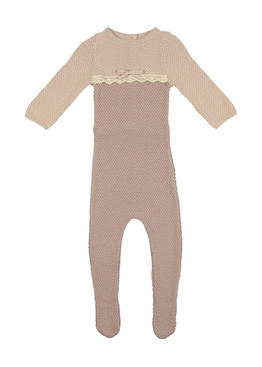Cutie Color-Block Long Sleeve Footie