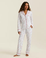 Women's Pima Pajama Set in Woof de Noël