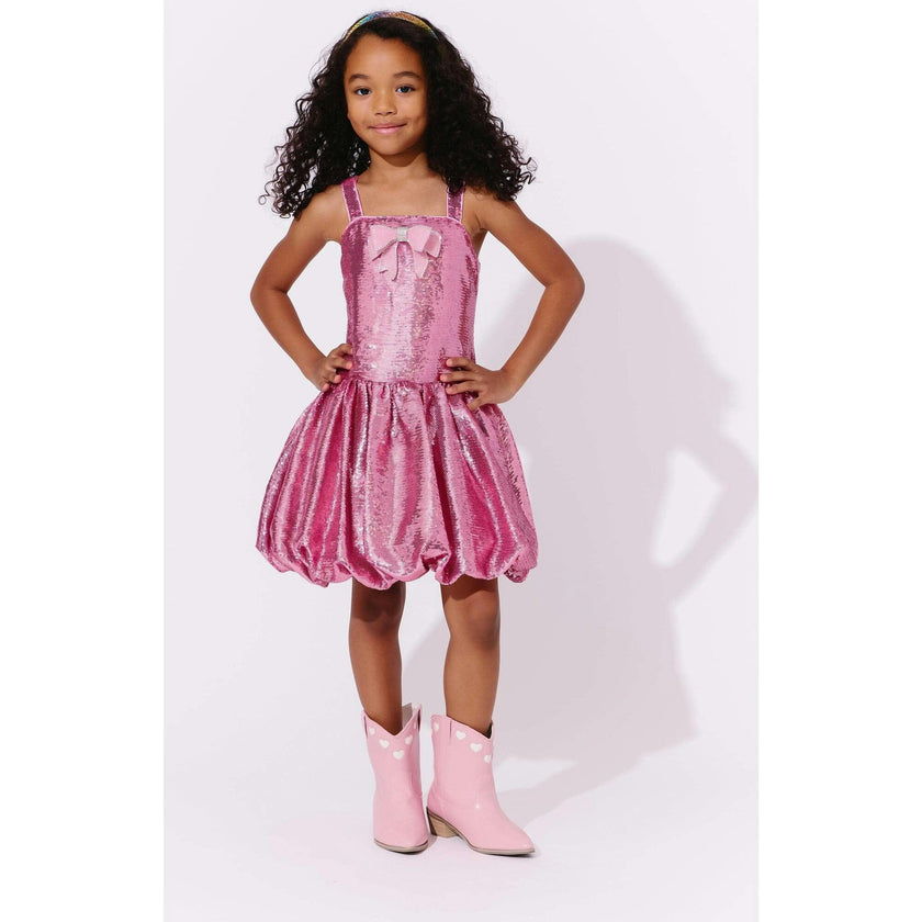 Rose Bow Bubble Dress