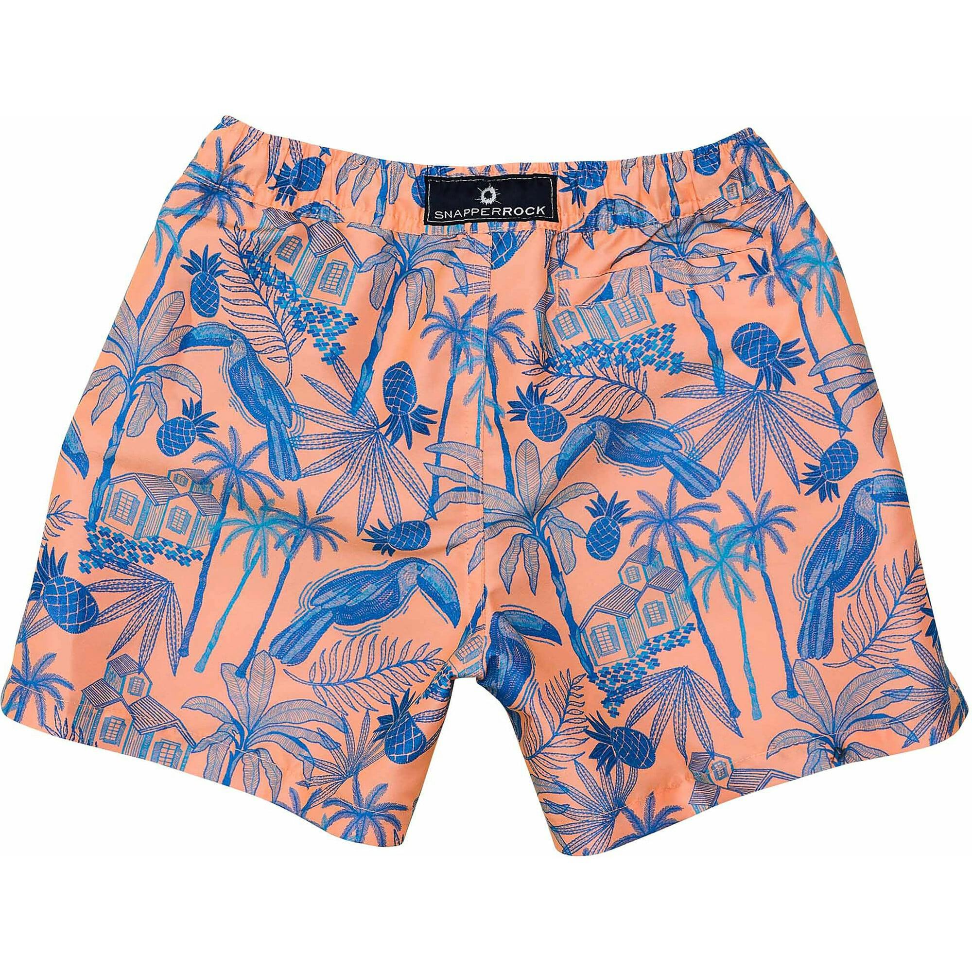 Sustainable Comfort Lined Drawstring Swim Short
