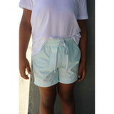 Coral Sea Blue Swim Shorts