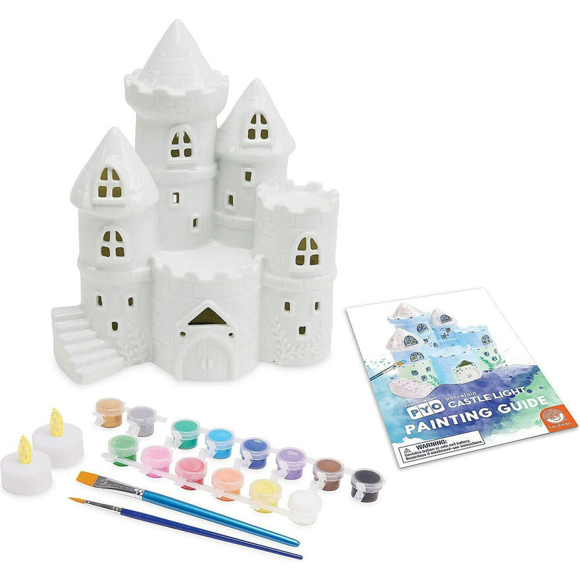 Mindware Paint Your Own Porcelain Castle Light