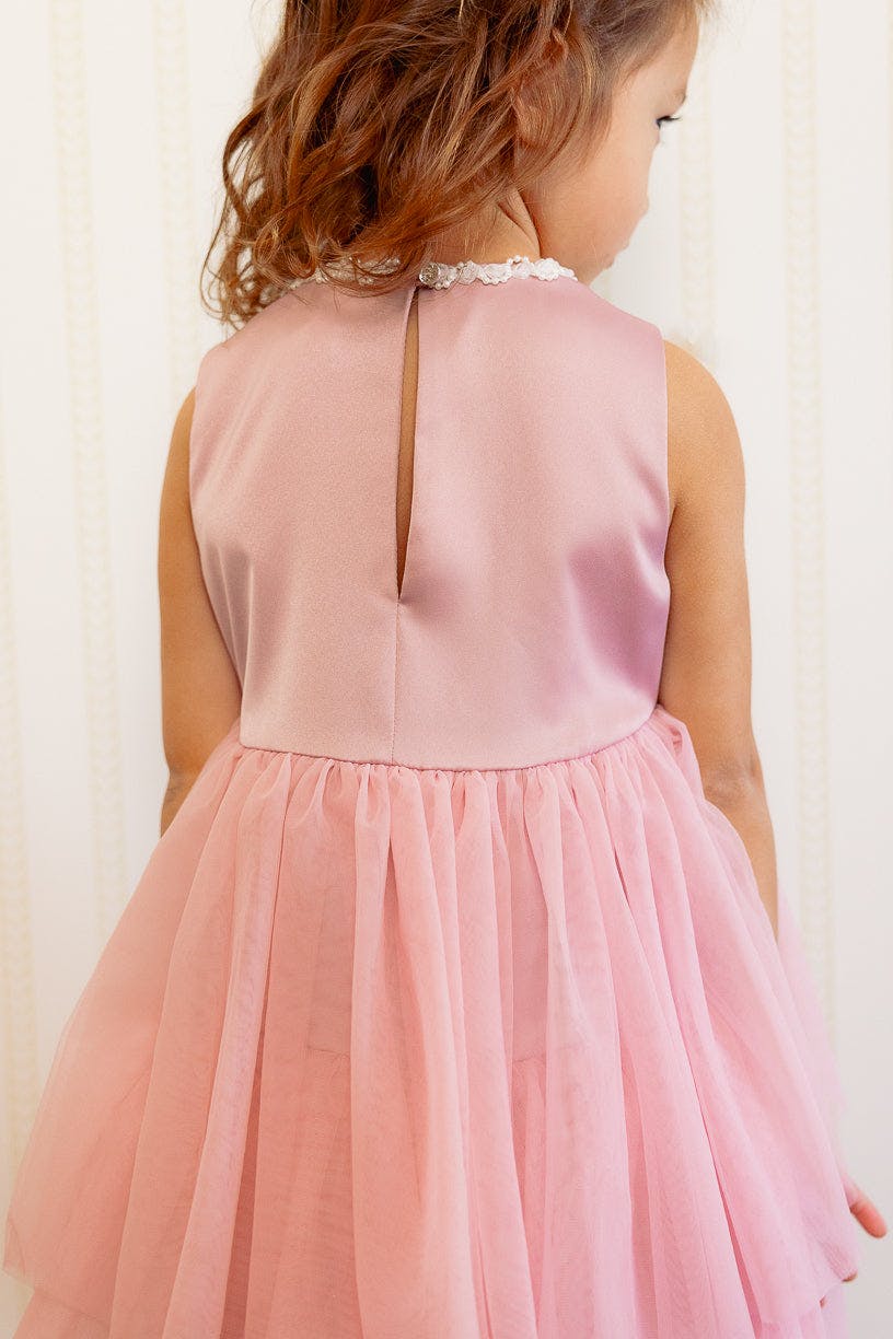 Mini Rainie Dress in Rose