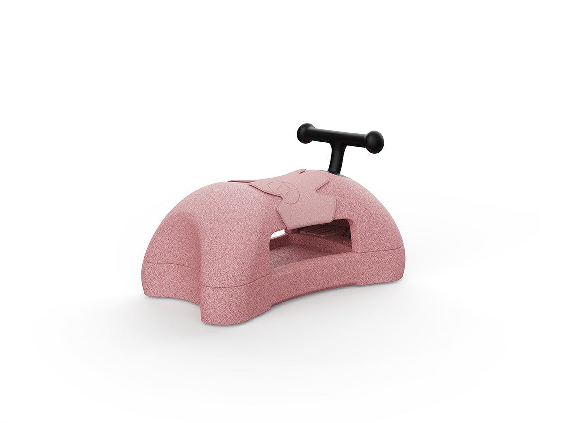 My First Baby Walker Ride On Toy Rose