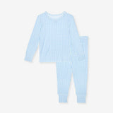 Blue Gingham Classic Pajama Set