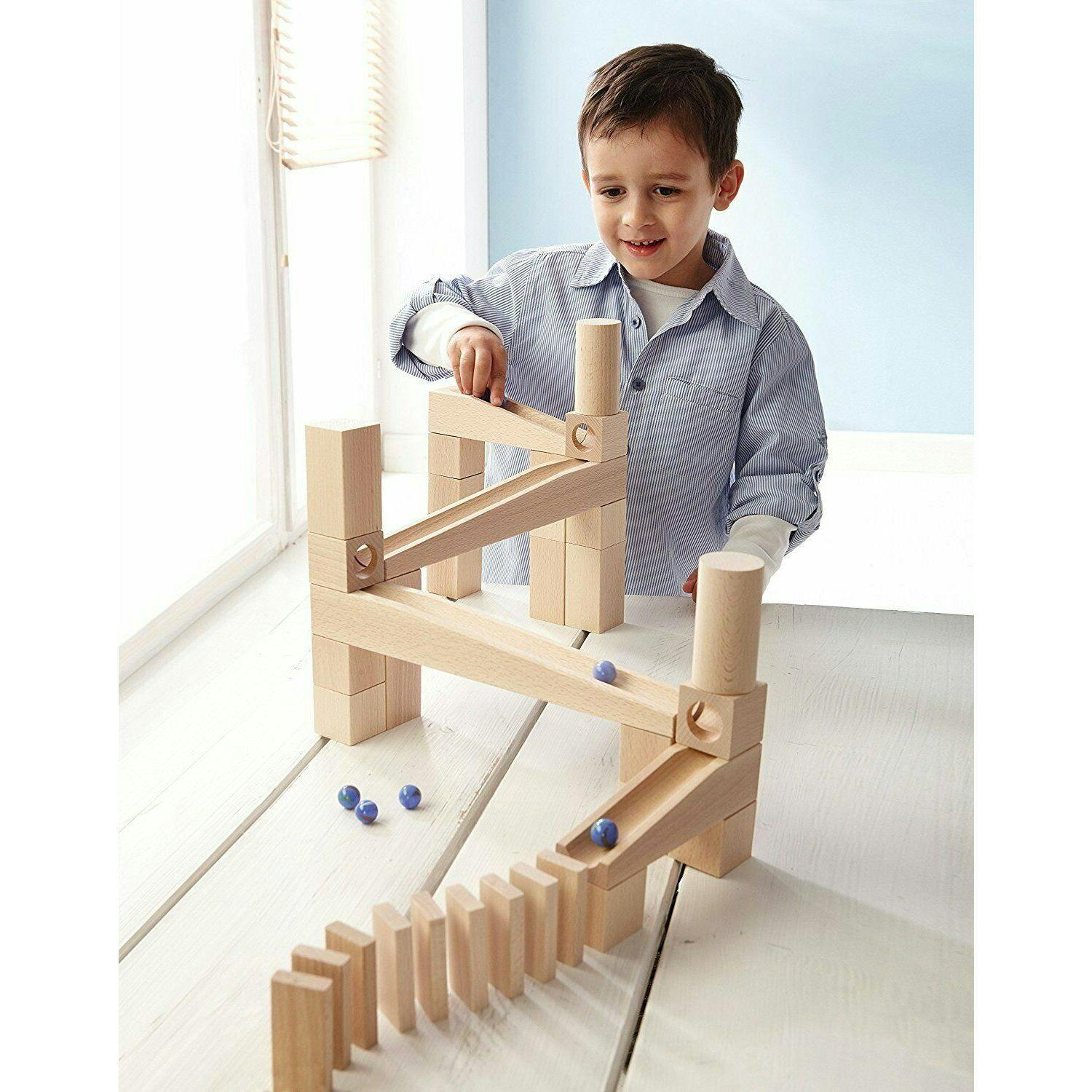 Ball Track Marble Run First Playing Starter Set