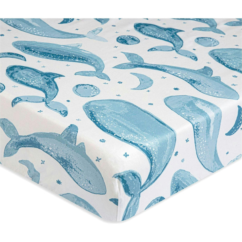 Caspian Fitted Crib Sheet