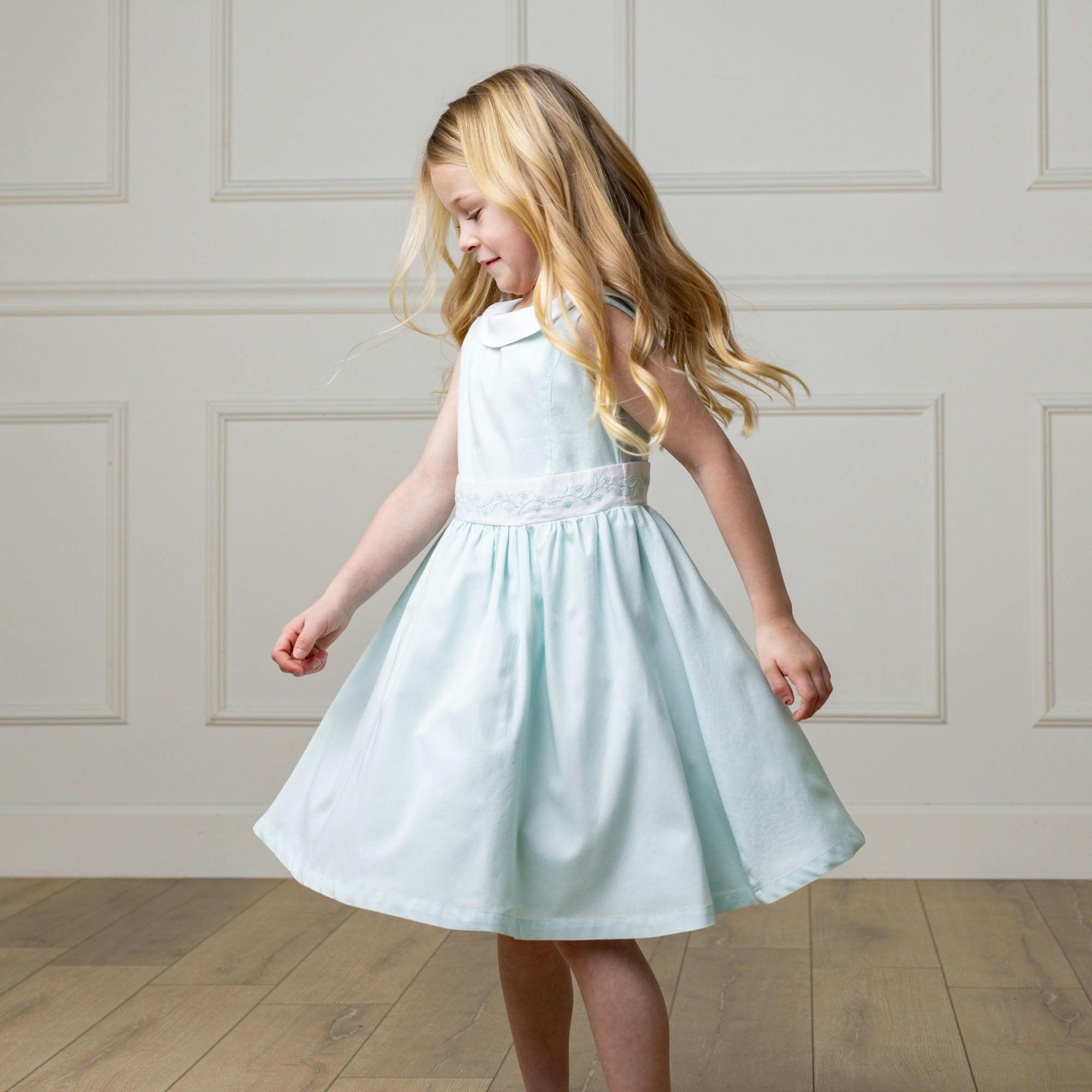 Organic Sateen Party Dress