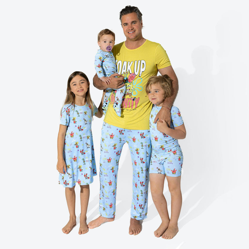 SpongeBob SquarePants: Good Vibes Bamboo Men's Pajama Set