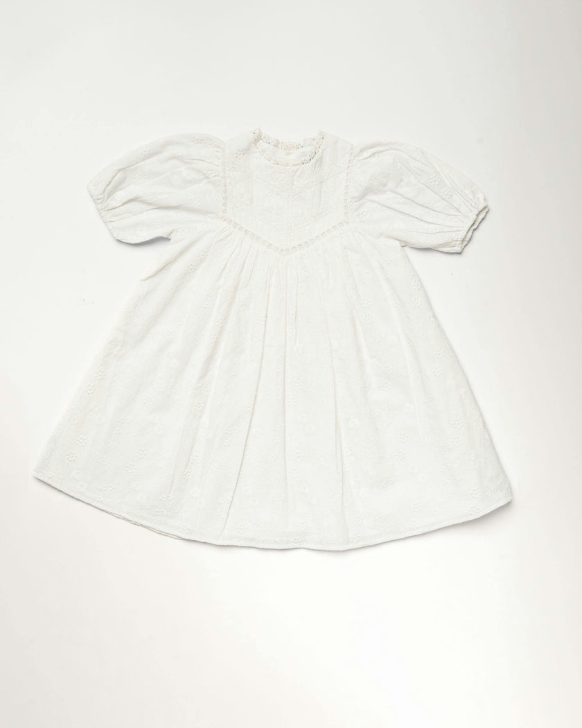 Beth Dress - Ivory