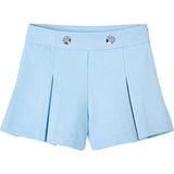 Sky Button Shorts