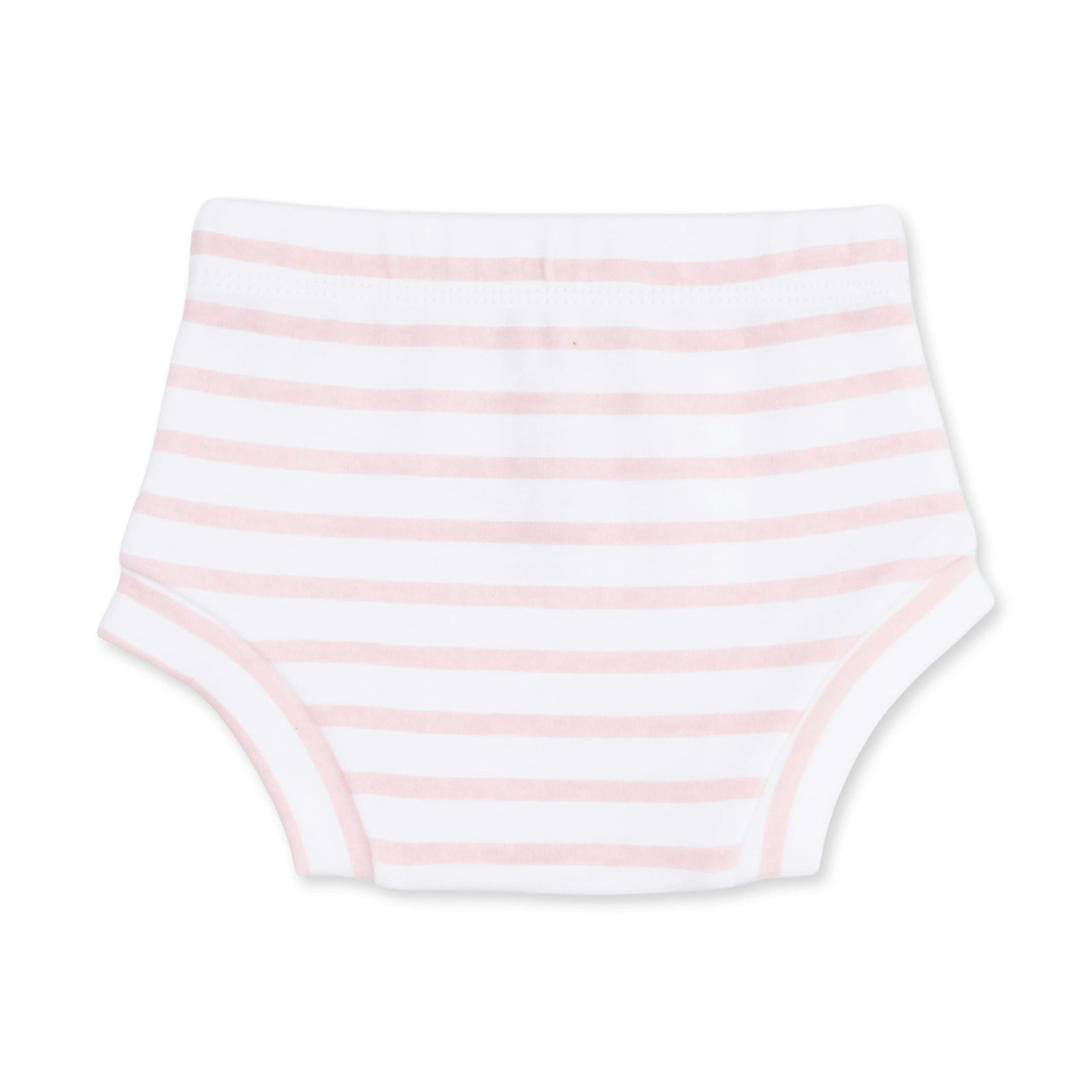Stripe Puppy - Long Sleeve Dress with Ruffle and Bloomer (2T-4T Dress Only)