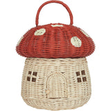 Rattan Mushroom Basket