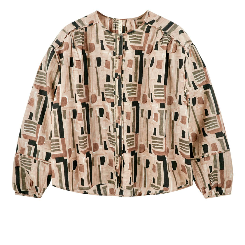 Dakota Blouse, Brown