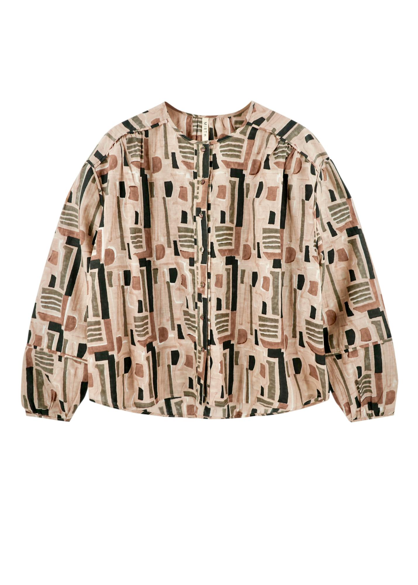 Dakota Blouse, Brown