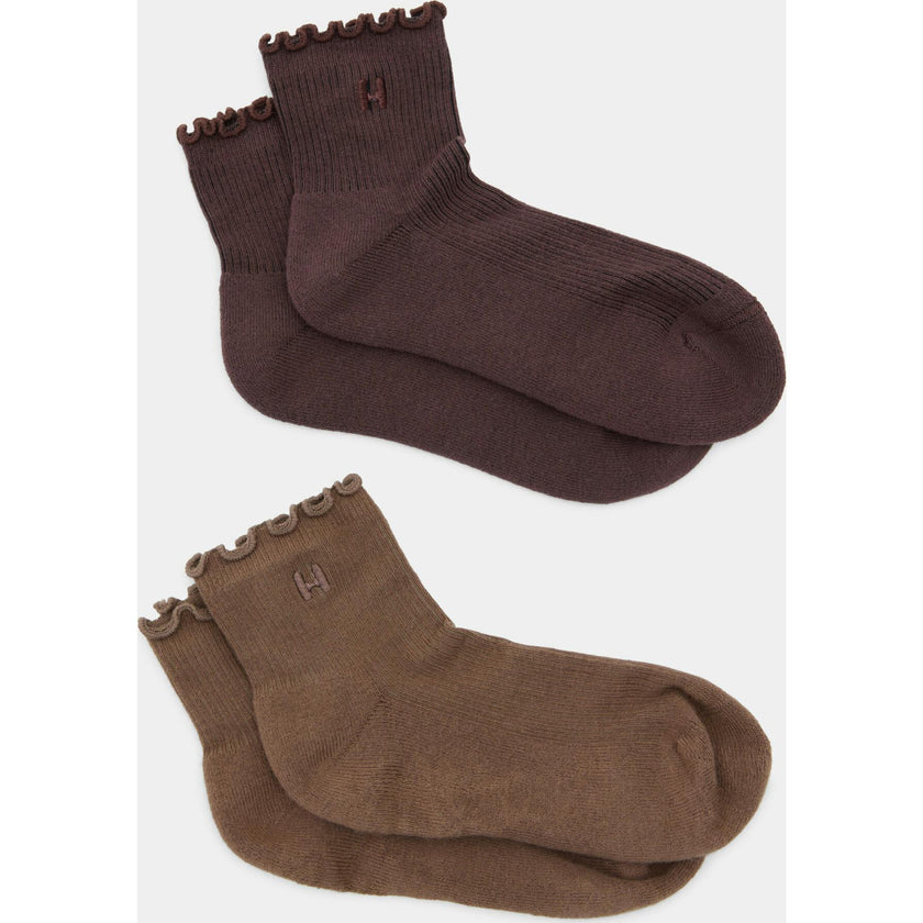 Ruffle Socks - 2 Pack