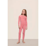 Kids TENCEL Modal Unisex Long PJ Set, Pink