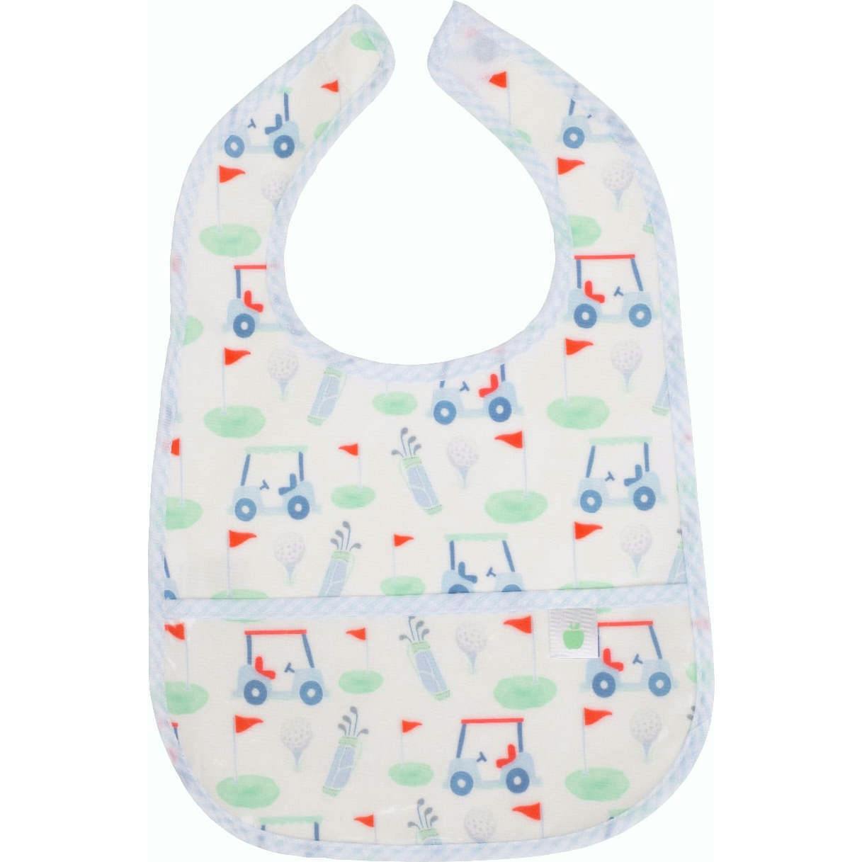 The Wipe It Bib in Golf