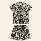 Kids Aryo Shirt and Otto Shorts Octopus Friend